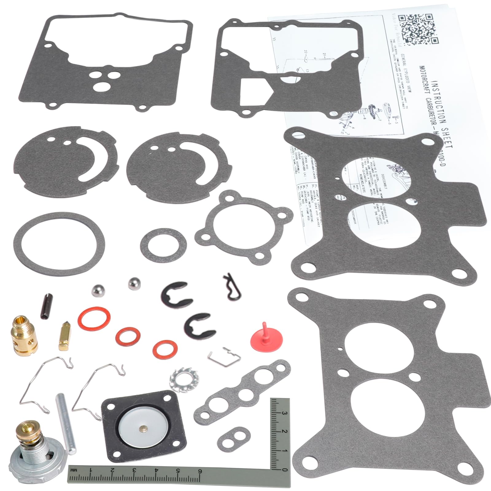Amazon.com: 15369D Carburetor Rebuild Kit Repair Kit Replacement